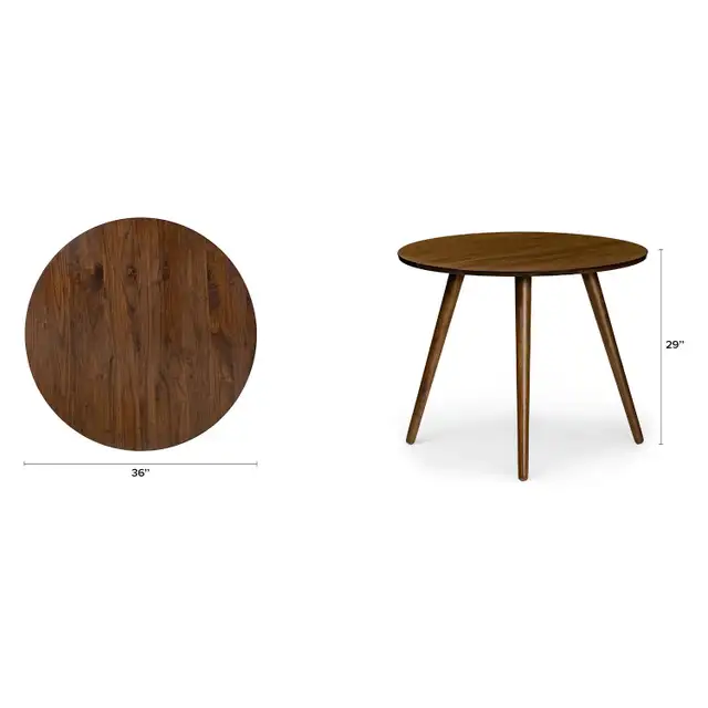 Walnut Dining Table in Dining Tables & Sets in City of Toronto - Image 5