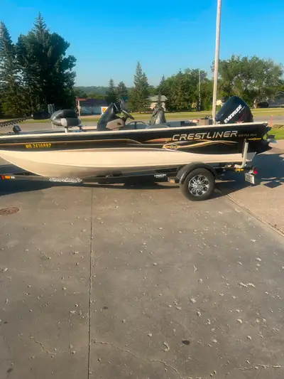Great fishing boat. New transom Completely rebuilt 75 hp etec.Have 9000$ worth of invoices. New Minn...