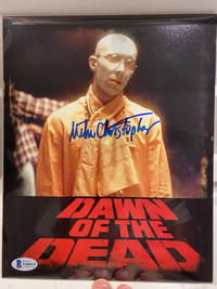 Dawn Of The Dead Mike Christopher Signed 8x10 Photo