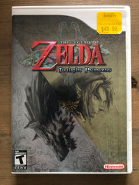 Zelda Twilight Princess CIB Nintendo Wii