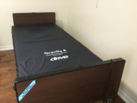 Fully electric hospital bed in excellent condition