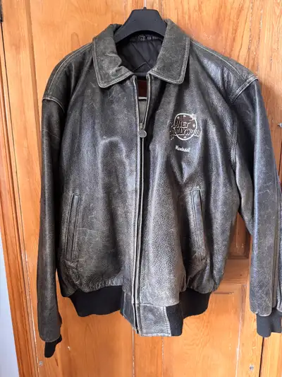 Planet Hollywood Leather Jacket, View more