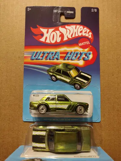 New Hot Wheels Ultra Hots Datsun 510 1/64 diecast car $8 ea.