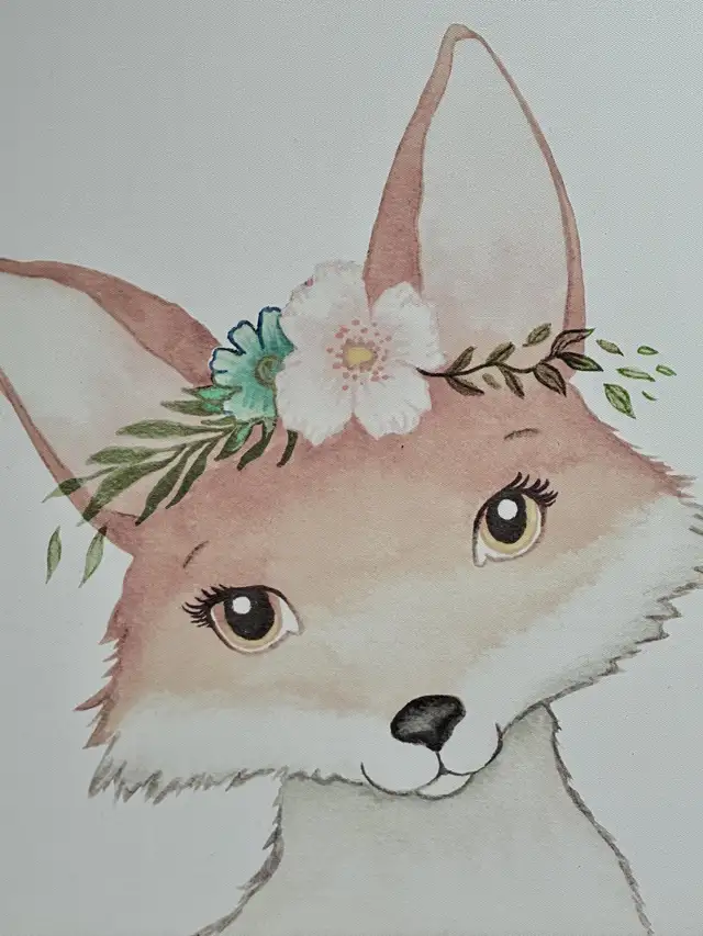 Framed Fox Canvas Wall Art in Home Décor & Accents in Ottawa - Image 3