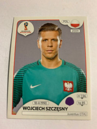 2018 PANINI FIFA WORLD CUP RUSSIA STICKER W.SZCZESNY #595 POLAND