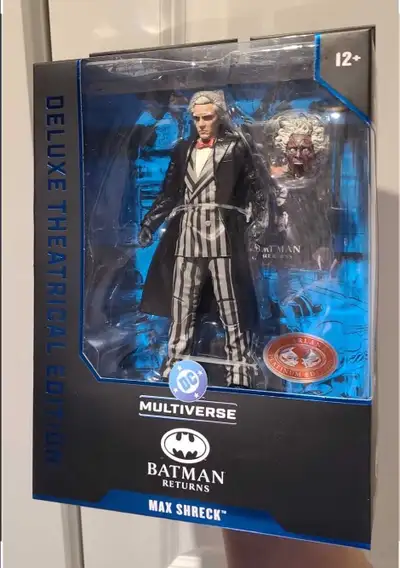 ● MCFARLANE MULTIVERSE BATMAN RETURNS MAX SHRECK RED PLATINUM ●, View more