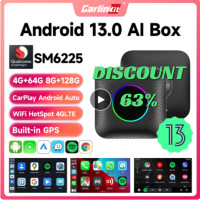 2024 CarlinKit CarPlay AI Box Android 13.0 SM6225 8-Core Android