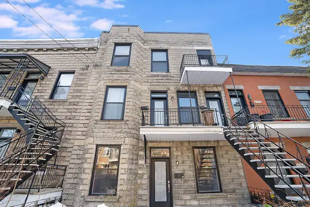 Grand RDC 3 chambres - Métro Beaubien à 3mn