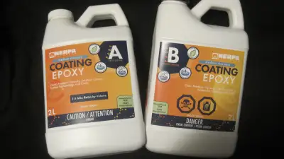 New 2Lx2 clear coating epoxy