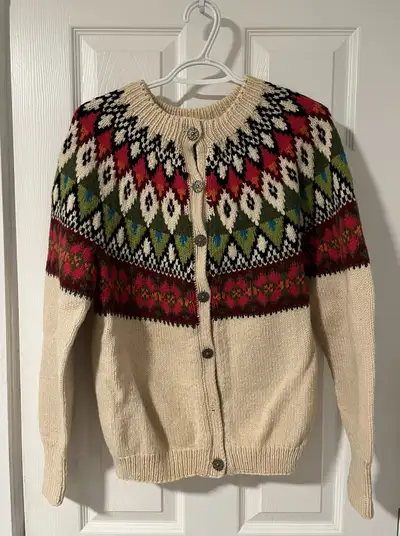 Vintage Schmidt Wool Norway Sweater, View more