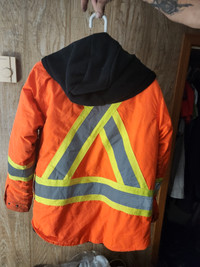 For winter safety jacket 
