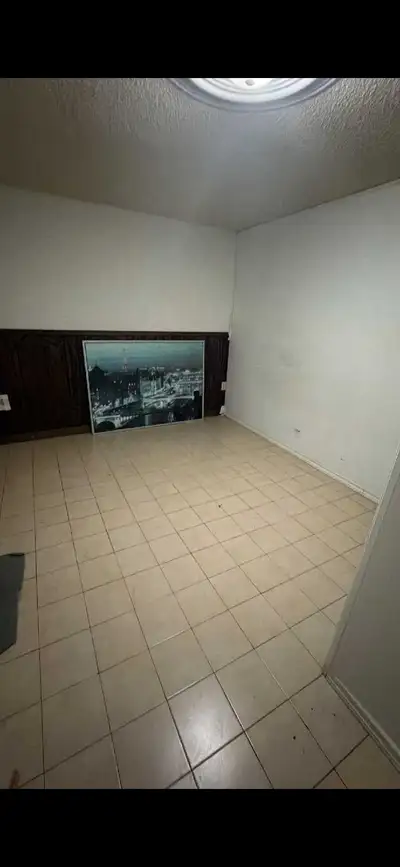 Room for rent in large basement. All inclusive no car parking. Ideal for male because you will be sh...