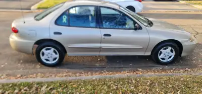 2004 Chevy Cavalier 117k Auto AC CD Certified Remote key less entry smooth drive , great on gas $349...