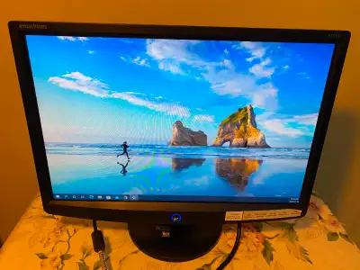Used eMachines 20" Wide Screen LCD Monitor with HDMI for Sale Make: eMachines Model: E203H Size: 20”...