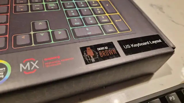 Cooler Master Masterkeys Pro L RGB Cherry MX Brown keyboard in Mice, Keyboards & Webcams in Mississauga / Peel Region - Image 3