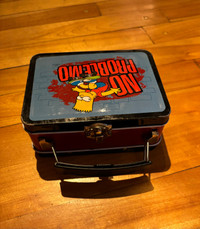 Bart Simpson tin box collectible