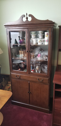 Antique Dining Display Cabinet