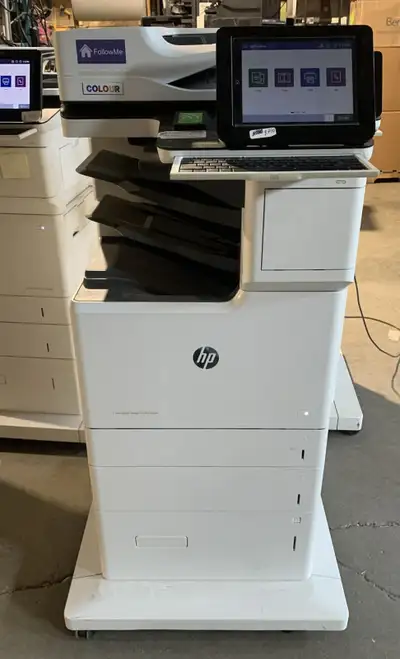 We are selling Used HP Color LaserJet Managed Flow MFP E67560 Printer You are welcome to make an off...