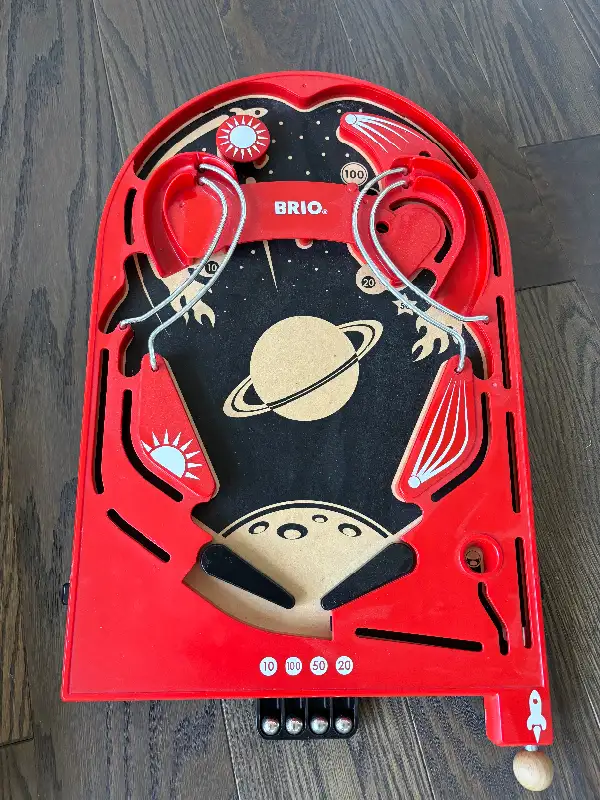 Reduced! Fun Wooden Brio Tabletop Pinball Toy in Toys & Games in Mississauga / Peel Region - Image 2