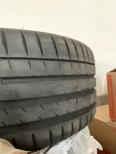 1 x 275/35/19 MICHELIN pilot sport 4S tire 95% treadleft Dot2024 good condition for bmw m3 bmw m4 me...