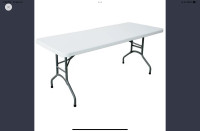 6ft foldable table (Pending pickup)