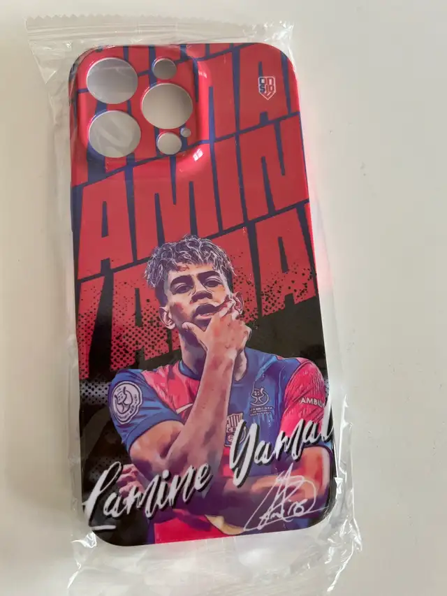 iPhone 16 pro max case Barcelona Lamine Yamal in Cell Phone Accessories in Markham / York Region - Image 2