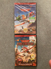 New Sealed Disney DVDs  Planes 1 2 Fire and & Rescue