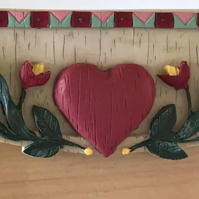 Vintage Angels Mirror Folk Heart Winter Collection Kathy Killip in Holiday, Event & Seasonal in Ottawa - Image 6