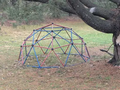 Selling our Lifetime geodesic dome climber — purchased from Costco. Kids have outgrown it, time to m...