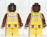 Lego NBA Kobe Bryant, minifigure