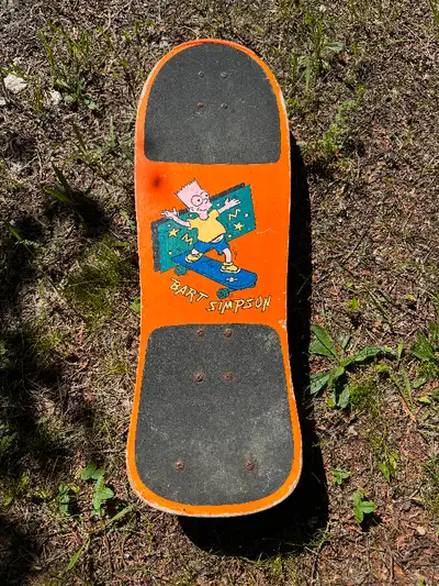 Bart Simpson 29” skate board, nice collectable