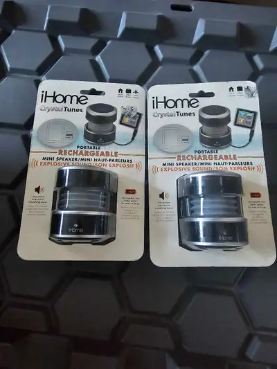 Brand New Aux Portable Speakers Take both for $20