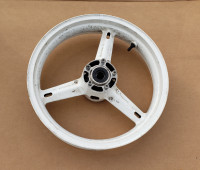 Suzuki GSXR front wheel 600 750 1000 white gsx-R roue avant mag