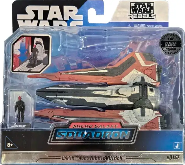 Star Wars Micro Galaxy Squadron #0147 Darth Maul's Nightbrother in Arts & Collectibles in Regina - Image 2