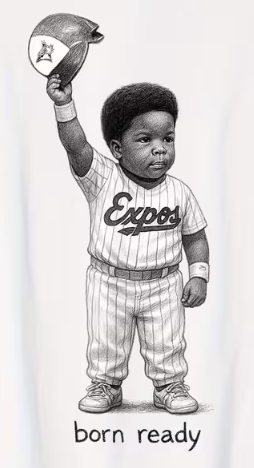 Born Ready Vladimir Guerrero Jr. T-Shirt, Baby Vladdy, View more