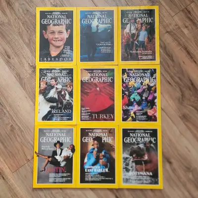 VINTAGE (1990s) National Geographic - places ($5 ea./3 for $10), View more