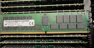 Micron 32GB 2x4  DDR4 PC4-2933Y 2933Mhz ECC RDIMM Server Memory, View more