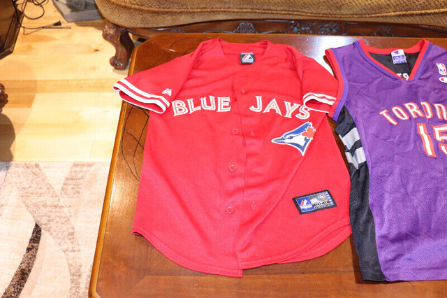YOUTH CANADA TORONTO BLUE JAYS , RAPTORS AND FC OFFICIAL JERSEYS in Other in Mississauga / Peel Region - Image 2