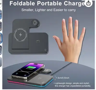 Brand new wireless charger, View more