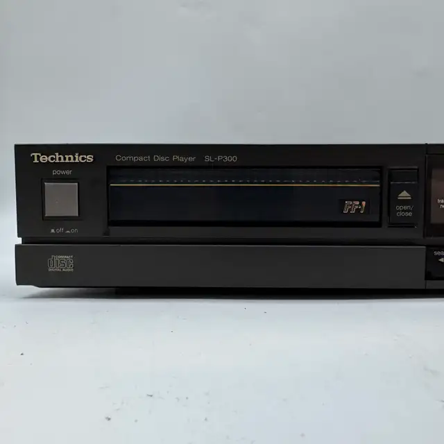 Vintage 1980s Technics SL-P300 Compact Disc CD Player Tested | Stereo ...