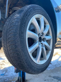 Lexus Wheels With Winter Tires Michelin X-ice (set of 5)