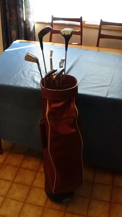 Golf Cubs and Bag, View more