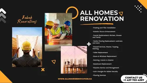 FINANCING OPTIONS AVAILABLE! All Homes Renovation - Transforming Your Space with Over 20 Years of Ex...
