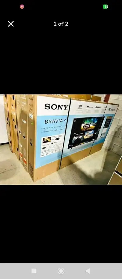 Sony 75-Inch Class 4K BRAVIA 3 LED Smart TV with Google , View more
