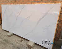 4x8' 3mm Wall Panel marble porcelain style waterproof great look