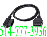 OBD2 Extension Cable ELM327 Fil Rallonge