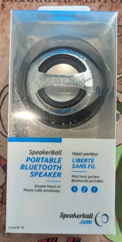 Speakerball Portable Bluetooth Speaker, View more