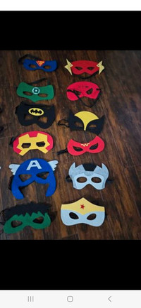 12 pcs SuperHero Masks(2 Sets Available)