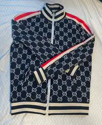 Gucci GG Zip Up Jacket Sweater 