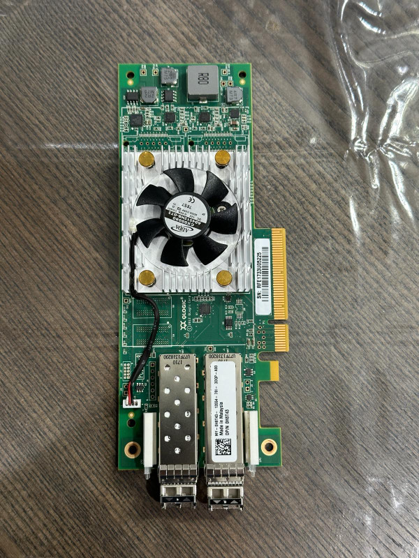 QLE2662 DELL QLOGIC SANBLADE 16GB FC DUAL PORT PCIE HBA 0H8T43 in System Components in Mississauga / Peel Region
